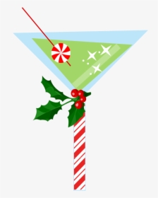 Clip Art Of Christmas Martini, HD Png Download, Transparent PNG