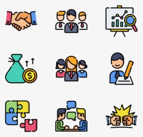 Teamwork - Statistical Analysis Icon, HD Png Download, Transparent PNG