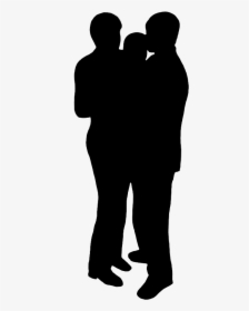 New Jersey Infant Silhouette Black Clip Art - Parents Baby Silhouette, HD Png Download, Transparent PNG