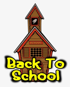 Back To School House Clipart, HD Png Download, Transparent PNG