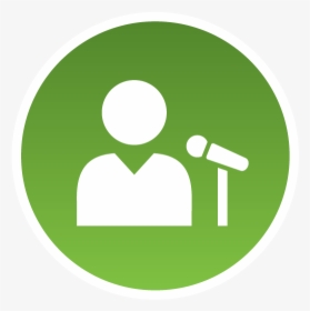 Conference Speaker Icon, HD Png Download, Transparent PNG