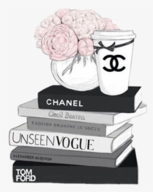 Tumblr Books Classic - Chanel Dessin, HD Png Download, Transparent PNG