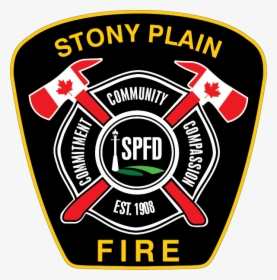 Transparent Firefighter Silhouette Png - Stony Plain Fire Department, Png Download, Transparent PNG