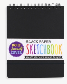 Black Paper Art Sketch Book - Ooly Black Sketchbook, HD Png Download, Transparent PNG