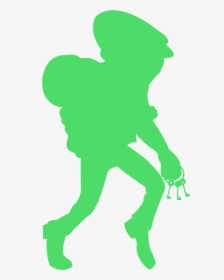 Boy Thief Silhouette, HD Png Download, Transparent PNG