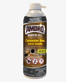 Amdro Quick Kill Carpenter Bee Ant Termite Foam Killer - Amdro Quick Kill Carpenter Bee, HD Png Download, Transparent PNG
