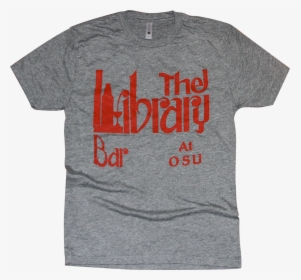 The Library Grey Columbus, Ohio Tri-blend Shirt - Active Shirt, HD Png Download, Transparent PNG