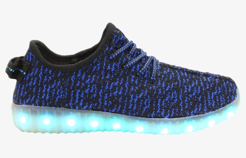 blue led shoes