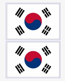 Circle Transparent South Korea Flag, HD Png Download, Transparent PNG