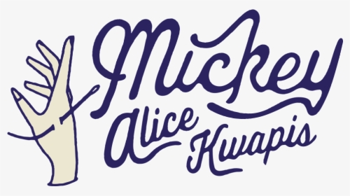 Mickey Hand Png , Png Download - Calligraphy, Transparent Png, Transparent PNG