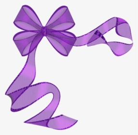 Purple Ribbon Png File - Purple Ribbon Png, Transparent Png, Transparent PNG