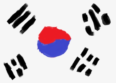 South Korean And Japanese Flag, HD Png Download, Transparent PNG
