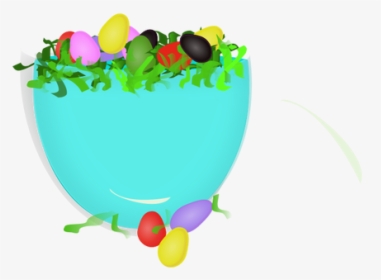 Vector Image Of Bowl Of Eggs - Happy Easter Soccer Transparent, HD Png Download, Transparent PNG