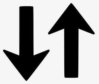 Swap Clipart Up And Down Arrow - Arrows Pointing Up And Down, HD Png Download, Transparent PNG