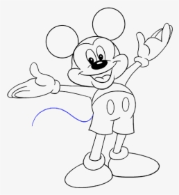 How To Draw Mickey Mouse - Beautiful Cartoon Pictures For Drawing, HD Png Download, Transparent PNG