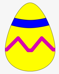Easter Egg Yellow 555px - Easter Egg Clip Art, HD Png Download, Transparent PNG