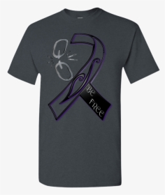 Recovery Ribbon Tattoo Design T-shirt - Addiction Recovery Ribbon Tattoos, HD Png Download, Transparent PNG