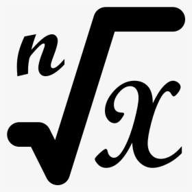 Script Mt Bold Letters - Square Root Icon Png, Transparent Png, Transparent PNG