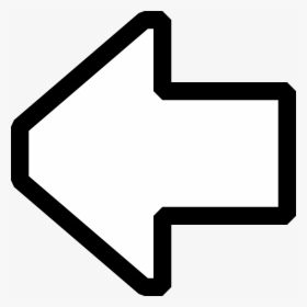 Black And White Arrow, HD Png Download, Transparent PNG