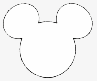 Mickey Ears Clipart White, HD Png Download, Transparent PNG