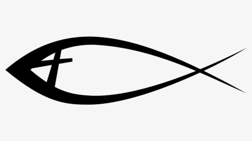 Christian Fish Png - Christian Fish Symbol Transparent Png, Png Download, Transparent PNG