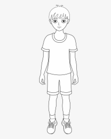 Boy Clipart Png Black And White - School Girl Black And White Clipart, Transparent Png, Transparent PNG