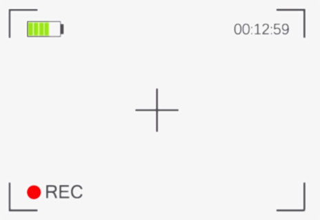 #camera #recording #overlay #effect #cool #video - Cross, HD Png Download, Transparent PNG