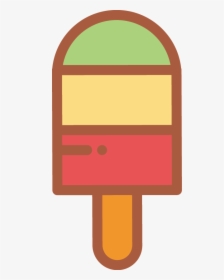 Free Online Ice Cream Egg Rolls Vector For Design Sticker, HD Png Download, Transparent PNG