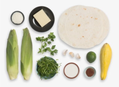 Summer Squash Quesadillas With Elote-style Corn & Pea - Akkawi, HD Png Download, Transparent PNG