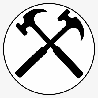Crossed Hammers, Tools, Hammer, Repair, Symbol - Crossed Hammer Clipart, HD Png Download, Transparent PNG