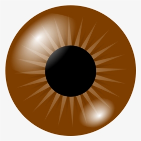 Brown Eye Clip Art At Vector - Brown Eyes Clipart, HD Png Download, Transparent PNG
