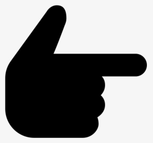 Transparent Hand Logo Png - Black Hand Icon Png, Png Download, Transparent PNG