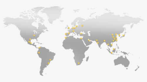 Transparent Mapamundi Png - World Map For Mappers, Png Download, Transparent PNG