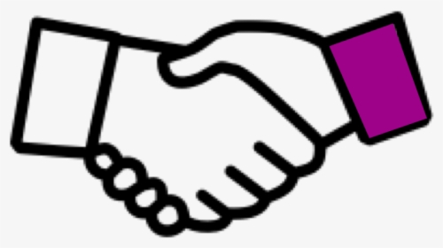 Become A Member - Shaking Hands Drawing Step By Step, HD Png Download, Transparent PNG