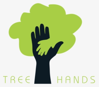 Clip Art Hand Tree Logo - Hand With Tree Logo, HD Png Download, Transparent PNG