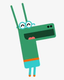 Happy The Crocodile - Happy Hey Duggee Characters, HD Png Download, Transparent PNG