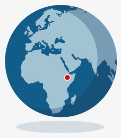 Mapa Mundi- Etiopia - Globe Middle East Png, Transparent Png, Transparent PNG
