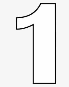 1 Number Drawing, HD Png Download, Transparent PNG