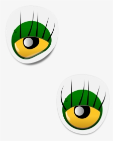 Eyes Sticker Monster Free Picture - Monster Eye Clipart, HD Png Download, Transparent PNG