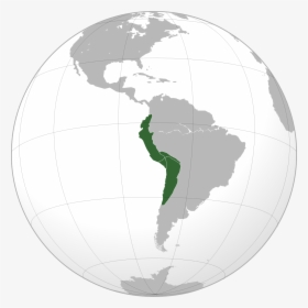 Transparent Mapamundi Vector Png - Inca Empire On World Map, Png Download, Transparent PNG