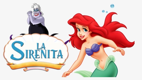 Transparent Sirenita Png - Cartoon Ariel Little Mermaid, Png Download, Transparent PNG