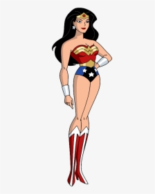 Wonder Woman - Wonder Woman Justice League Animated Series, HD Png Download  , Transparent Png Image - PNGitem