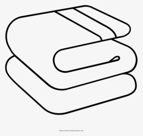Unlimited Towel Coloring Page Ultra Pages - Coloring Picture Of A Blanket, HD Png Download, Transparent PNG