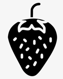 Strawberry - Strawberry White Icon Png, Transparent Png, Transparent PNG