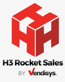 H3 Rocket Logo - Graphic Design, HD Png Download, Transparent PNG