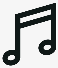 Music Note Outlines , Png Download - Open Music Note, Transparent Png, Transparent PNG