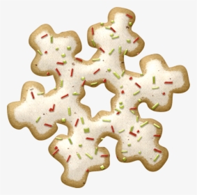 Transparent Cookies Clipart Png - Christmas Sugar Cookie Clipart, Png Download, Transparent PNG