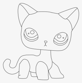 Transparent Littlest Pet Shop Animals Clipart - Lps Cat Coloring Pages, HD Png Download, Transparent PNG