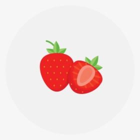 Red Berry Flat Design Transparent, HD Png Download, Transparent PNG