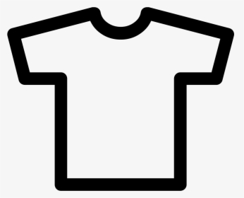 T Shirt Outline Icon, HD Png Download, Transparent PNG
